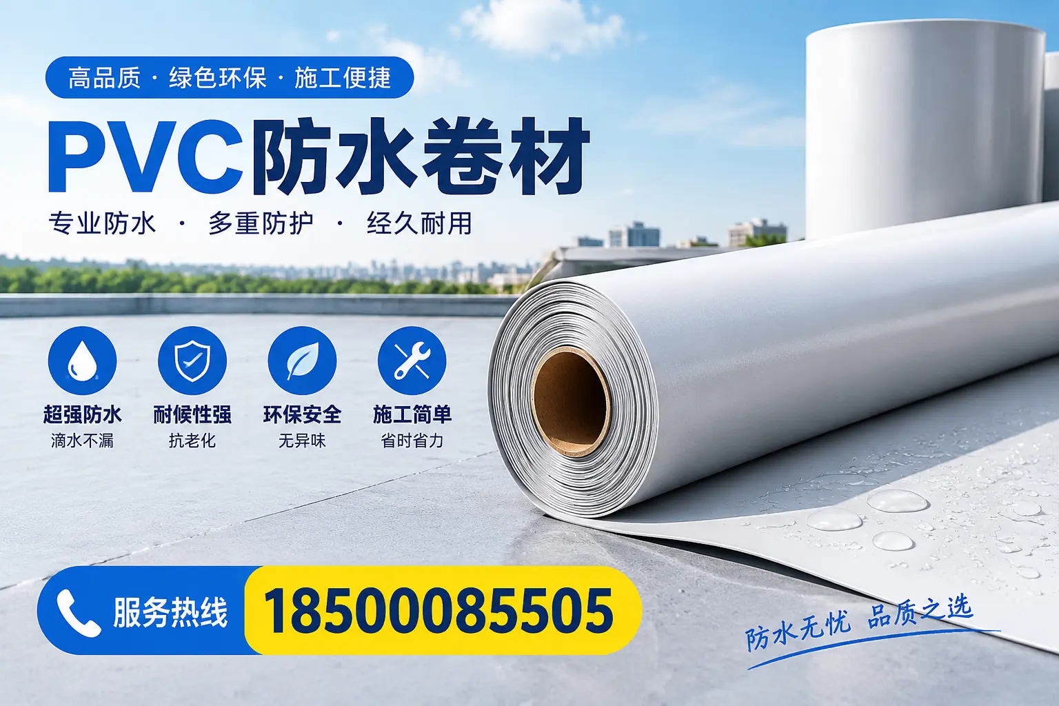 选用PVC防水卷材时需要避开的常见误区，特别是在晋中